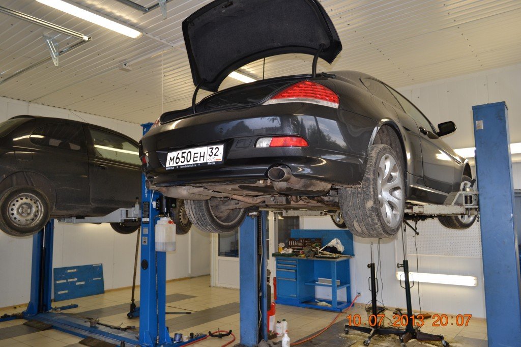 Ремонт рулевой рейки BMW Е63 с активным рулем