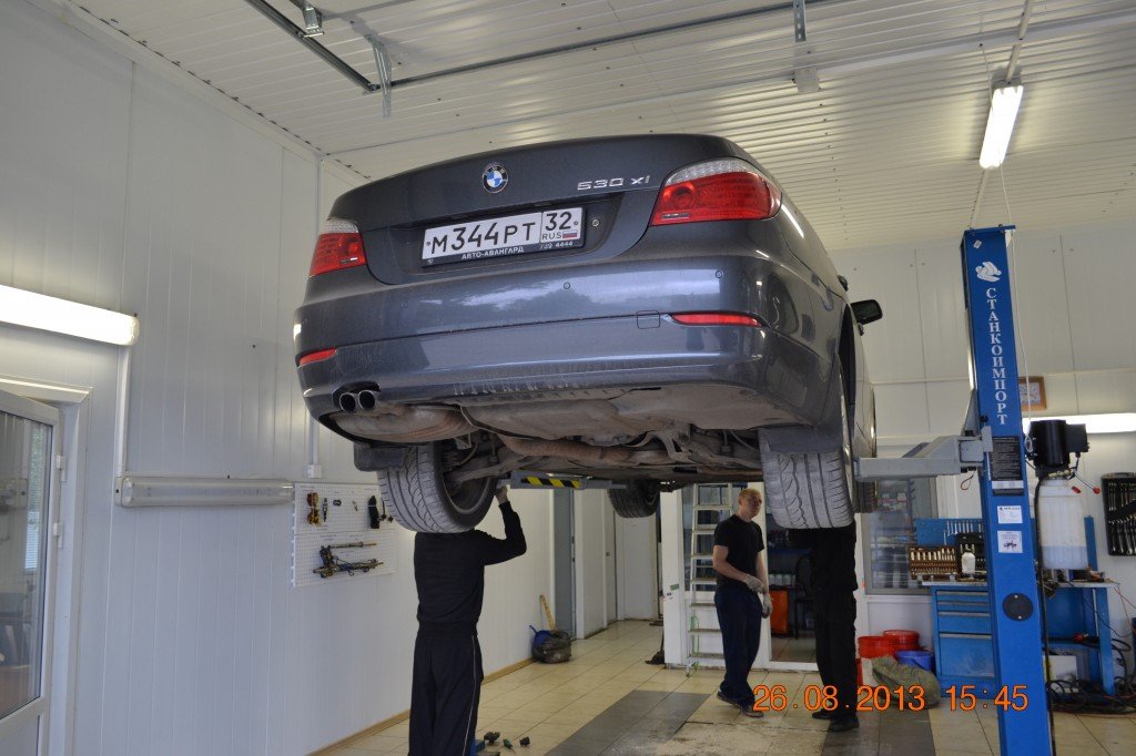 Ремонт BMW Е63 с активным рулем (Active Front Steering, AFS)
