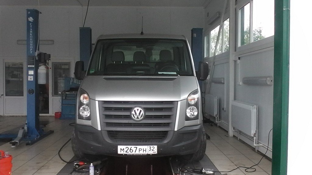 Диагностика рулевой рейки Volkswagen Crafter Диагностика рулевой рейки Volkswagen Crafter