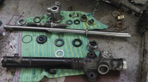 Ремонт рулевой рейки Subary Impreza