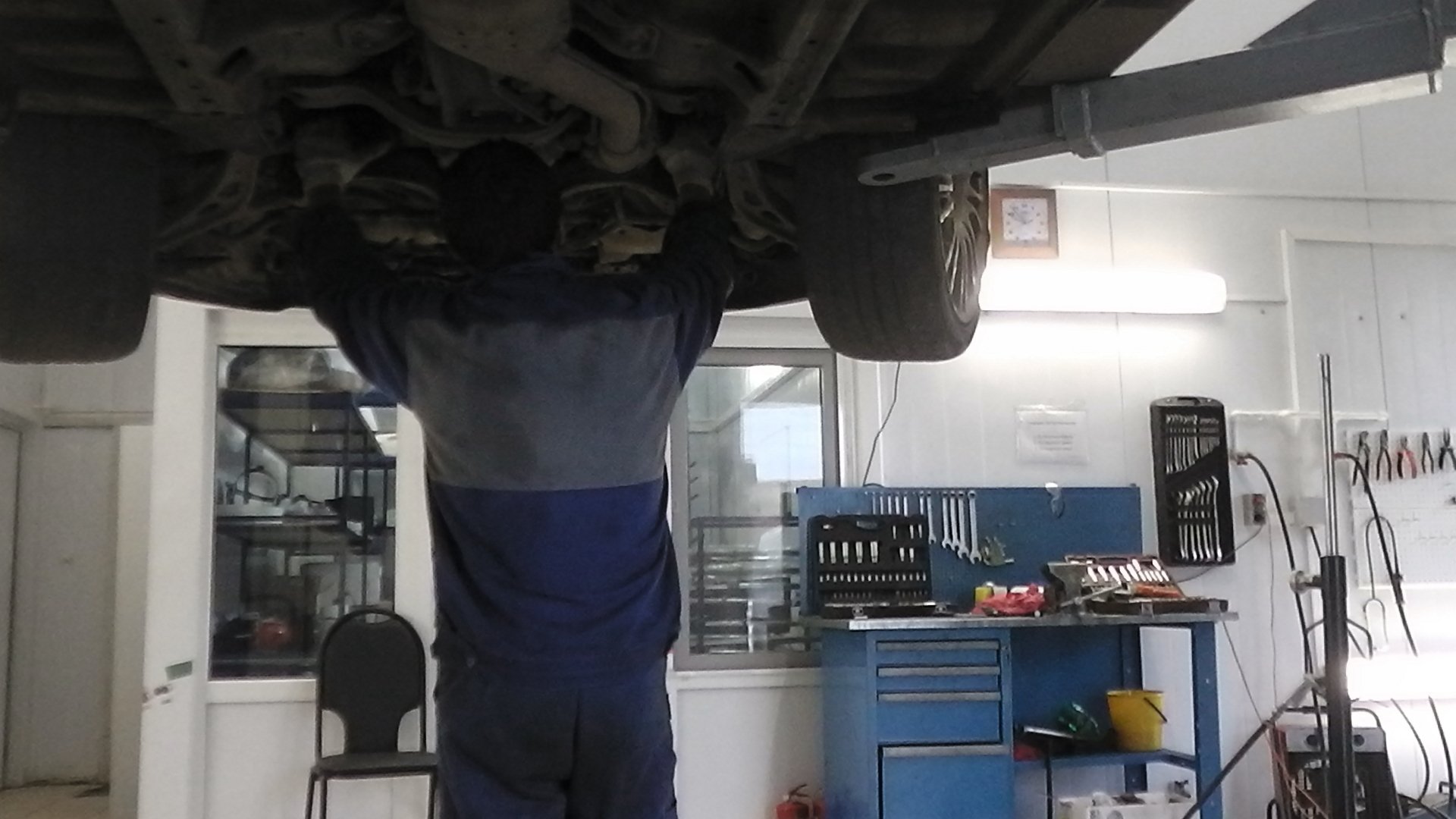 Диагностика рулевой рейки Subary Impreza