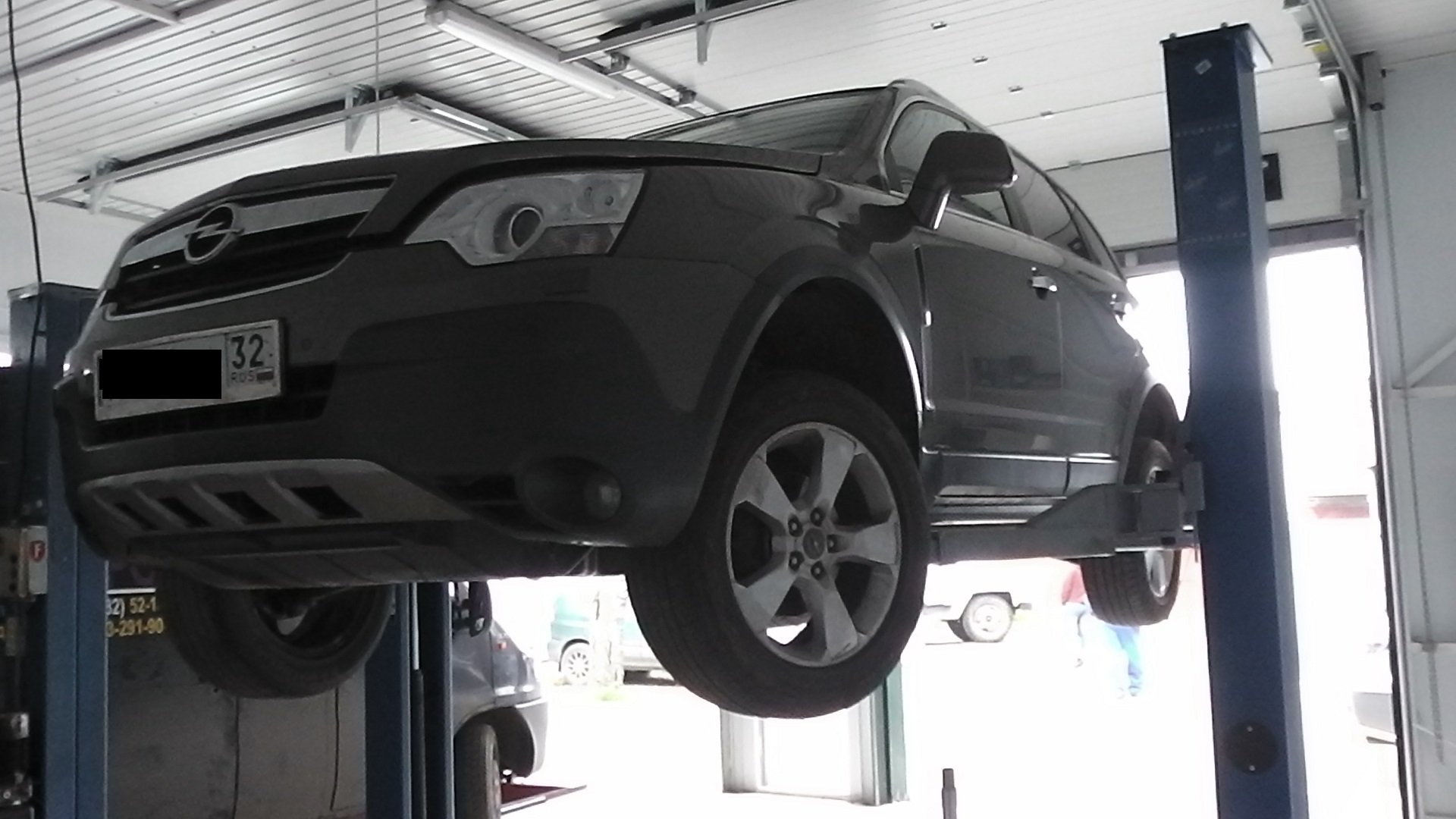 Ремонт рейки автомобиля Opel Antara