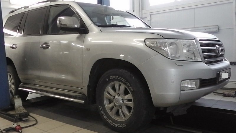 Диагностика рулевой рейки Toyota Land Cruiser Диагностика рулевой рейки Toyota Land Cruiser