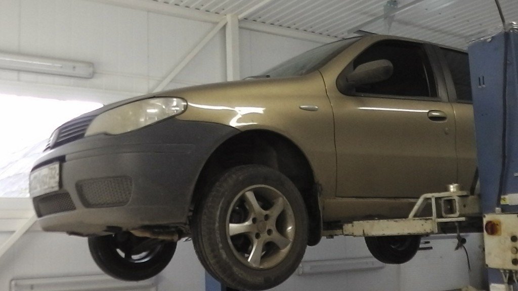 Диагностика рулевой рейки Fiat Albea Диагностика рулевой рейки Fiat Albea