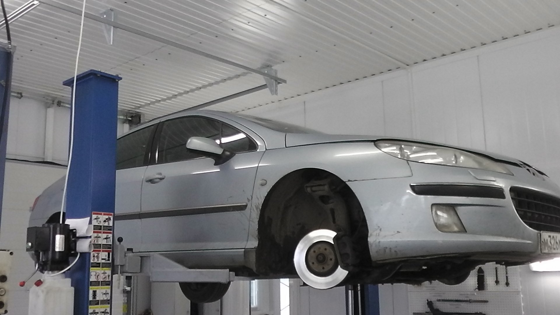 Диагностика рулевой рейки Peugeot 407 Диагностика рулевой рейки Peugeot 407
