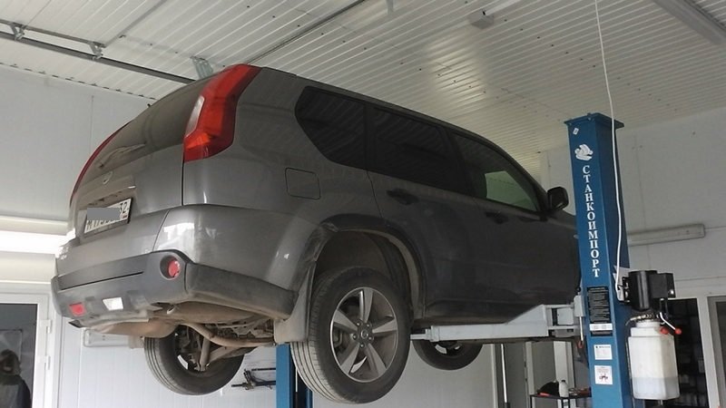 Оценка состояния рулевой рейки Nissan X-Trail