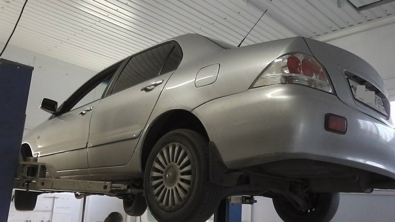 Диагностика рулевой рейки Mitsubishi Lancer 9 Диагностика рулевой рейки Mitsubishi Lancer 9