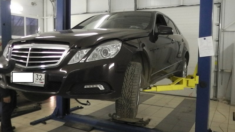 Ремонт рулевой рейки Mercedes E-class w212 Ремонт рулевой рейки Mercedes E-class w212