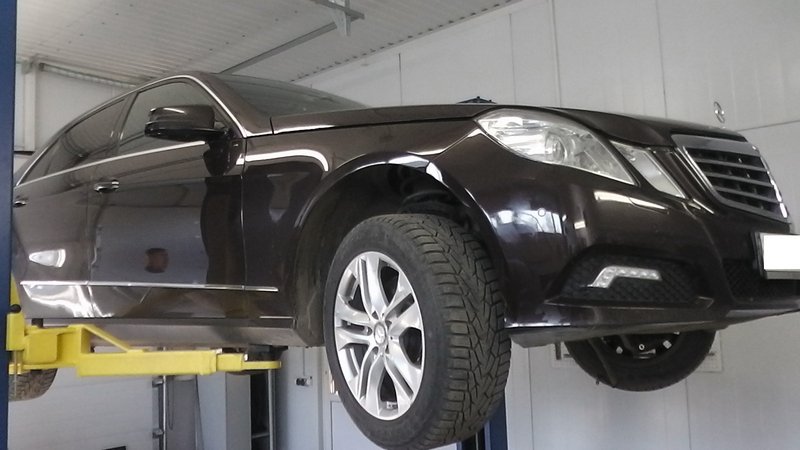 Диагностика рулевой рейки Mercedes E-class w212 Диагностика рулевой рейки Mercedes E-class w212
