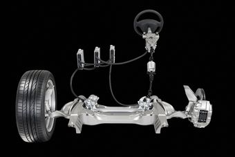 Nissan представил первую в мире систему независимого рулевого управления